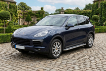 Porsche Cayenne 2010-2017 Side Steps Maydos V2 (2 pcs, Aluminum & Stainless Steel) photo 1
