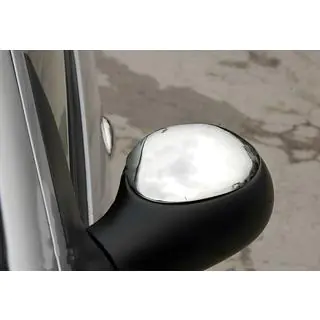 Mirror Covers (2 pcs, Stainless Steel) photo 1