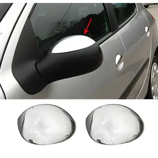 Mirror Covers (2 pcs, Stainless Steel) photo 2