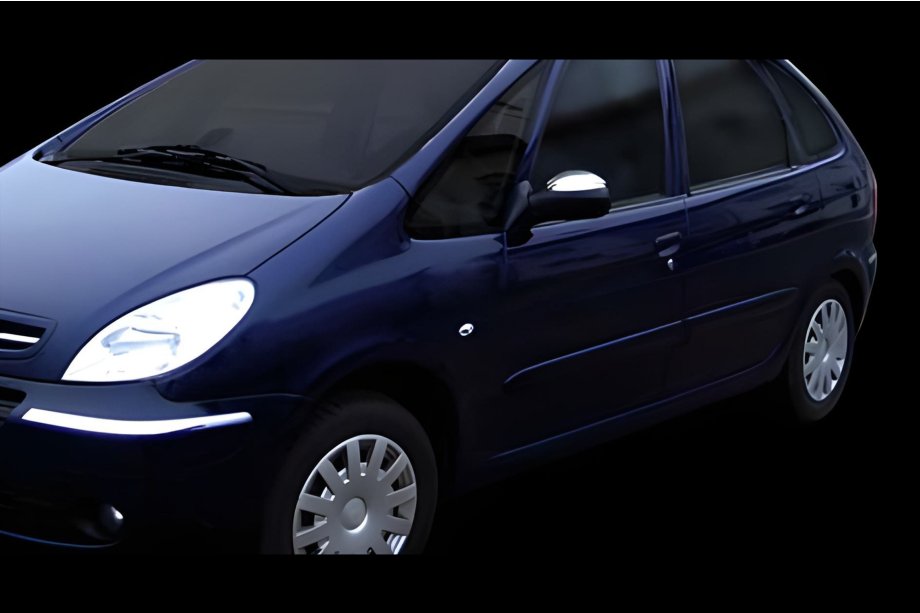 Citroen Xsara Picasso 1999-2012 Mirror Covers (2 pcs, Stainless Steel) Photo 4