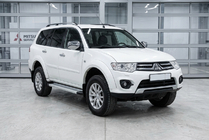 Mitsubishi Pajero Sport 2008-2015 Side Steps Maya V2 (2 pcs, Aluminum) photo 1