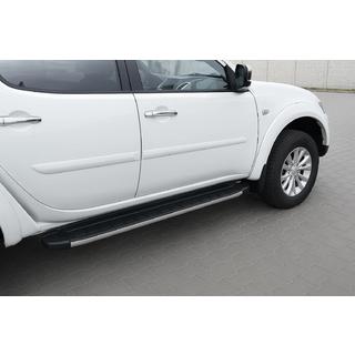 Side Steps Fullmond (2 pcs, Aluminum) Mitsubishi Pajero Sport 2008-2015 photo 1