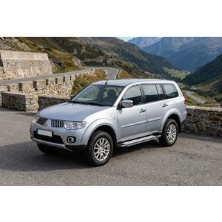 Side Steps Rainbow (2 pcs, Aluminum) Mitsubishi Pajero Sport 2008-2015 photo 1