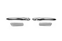 Renault Clio IV 2012-2019 Chrome Door Handle Covers HB (4pcs, Stainless Steel) OmsaLine - Italian Stainless Steel photo 3