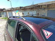 Renault Scenic/Grand 2003-2009 Black Roof Rails (2 pcs) Long Wheelbase (Grande) photo 1