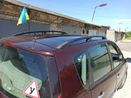 Renault Scenic/Grand 2003-2009 Black Roof Rails (2 pcs) Long Wheelbase (Grande) photo 6