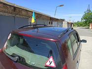 Renault Scenic/Grand 2003-2009 Black Roof Rails (2 pcs) Long Wheelbase (Grande) photo 9