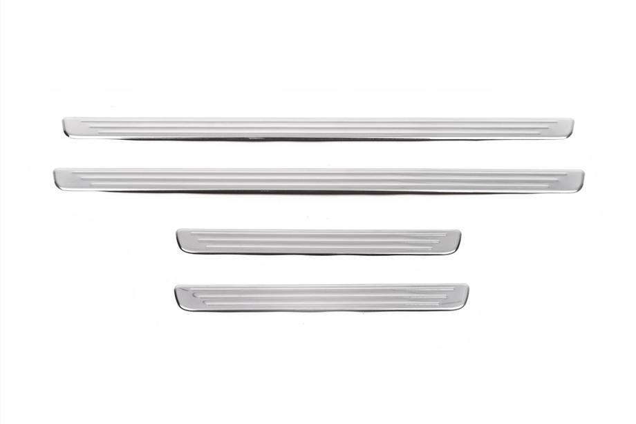 Volkswagen Passat B8 2015-2023 Stainless Steel Door Sill Protectors OmsaLine (4 pcs) Photo 3