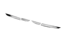 Renault Clio IV 2012-2019 Chrome Tail Light Covers (2 pcs, Stainless Steel) photo 4