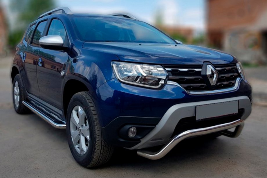 Dacia Duster 2018-2024 Bull Bar WT007 (Stainless Steel) Image