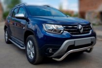 Renault Duster 2018-2024 Bull Bar WT007 (Stainless Steel) photo 1