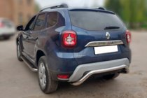 Renault Duster 2018-2024 Rear Guard AK007 (Stainless Steel) photo 3