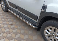 Renault Duster 2018-2024 Premium Side Steps (2 pcs, Stainless Steel) photo 5