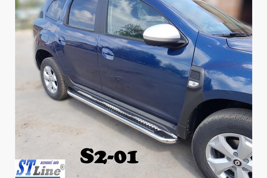 Renault Duster 2018-2024 Premium Side Steps (2 pcs, Stainless Steel) Photo 3