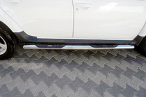 Renault Duster 2018-2024 Side Bars BB002 (2 pcs, Stainless Steel) photo 1