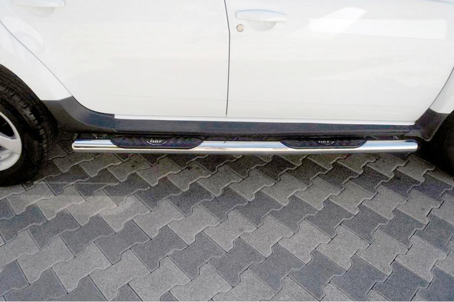 Renault Duster 2018-2024 Side Bars BB002 (2 pcs, Stainless Steel) Image