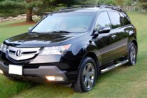 Acura MDX 2007-2013 Side Bars (2 pcs, Stainless Steel) photo 3