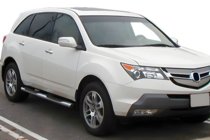 Acura MDX 2007-2013 Side Bars (2 pcs, Stainless Steel) photo 1