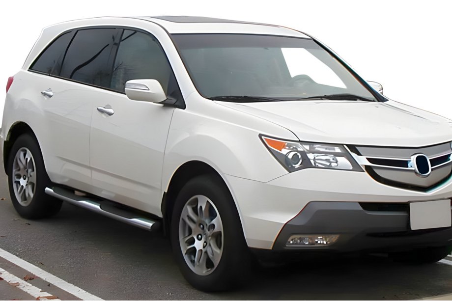 Acura MDX 2007-2013 Side Bars (2 pcs, Stainless Steel) Image