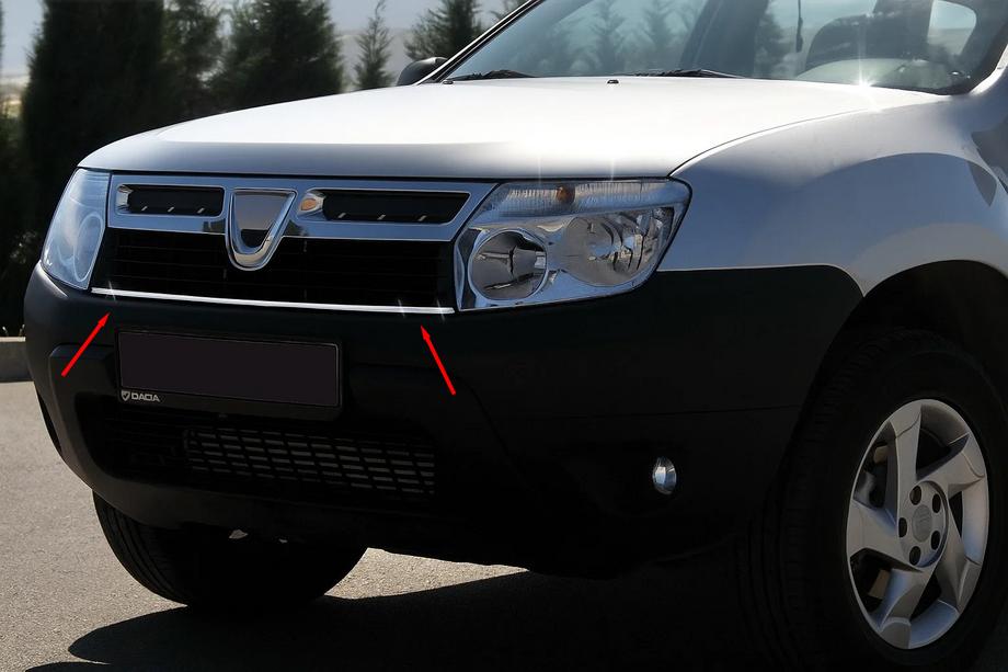 Renault Duster 2008–2017 Stainless Steel Grille Covers Image