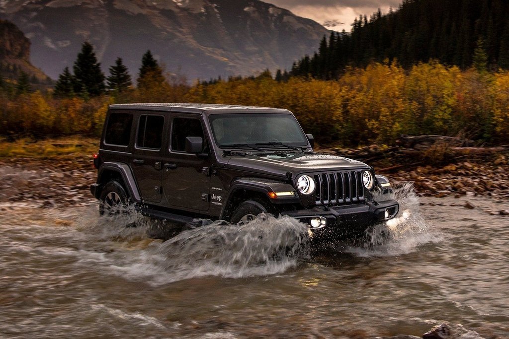 Five-door SUV Jeep Wrangler is the fourth generation