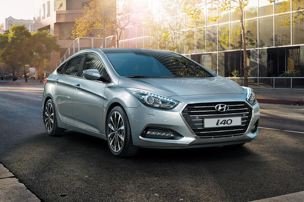 A facelifted model of the Hyundai i40