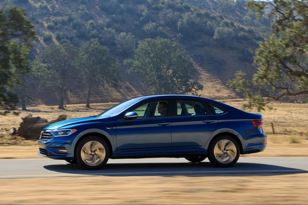 The seventh generation of the Volkswagen Jetta sedan