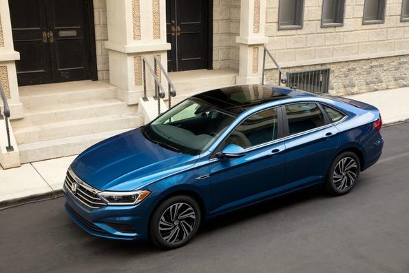 The seventh generation of the Volkswagen Jetta sedan