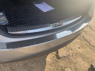 Mazda CX-5 2017–2025 Rear bumper protector with lip Elite (stainless steel) photo 4