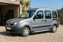Renault Kangoo 1998-2008 Side Steps Allmond Grey (2 pcs, Aluminum) photo 1