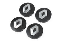 Renault Black Wheel Center Caps 5882B (56mm to 52mm, 4 pcs) photo 1