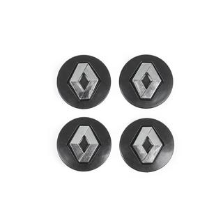 Black Wheel Center Caps 5882B (56mm to 52mm, 4 pcs) photo 2