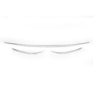 Stainless Steel Rear Bumper End Trim 2016-2020 (3 pcs) photo 2