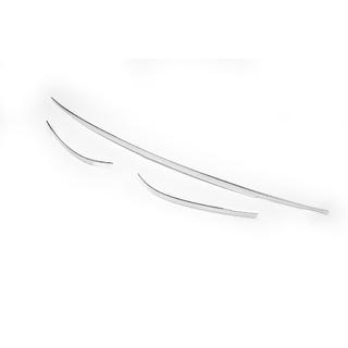Stainless Steel Rear Bumper End Trim 2016-2020 (3 pcs) photo 3