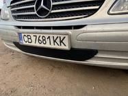 Mercedes Vito W639 2004-2014 Winter bumper cover (2004-2010) Matte photo 3
