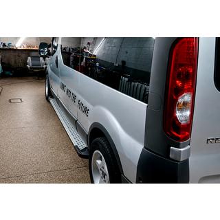 Side Steps X5-Type (2 pcs, Aluminum) Renault Trafic 2001–2015 photo 4