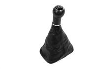 Volkswagen Golf 4 1997-2006 Gear shift knob with boot (5-speed, black frame) photo 1