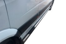 Mercedes Sprinter W907/W910 2018- Side Pipes (2 pcs, Stainless Steel) photo 2