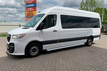Mercedes Sprinter W907/W910 2018- Side Steps Maya V2 (2 pcs, Aluminum) photo 1