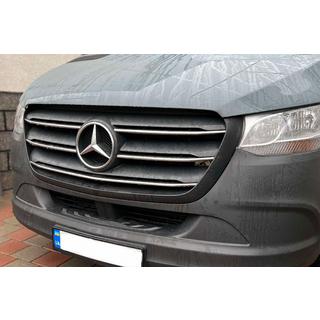 Chrome Grille Covers (5 pcs, Stainless Steel)