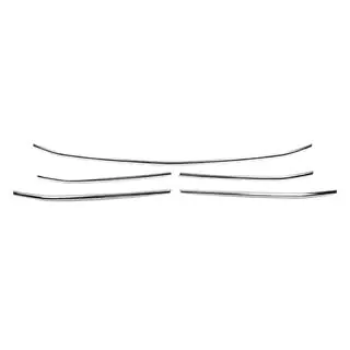 Chrome Grille Covers (5 pcs, Stainless Steel) photo 2