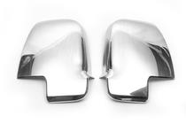Mercedes Sprinter W907/W910 2018- Mirror Covers (2 pcs, Stainless Steel) Carmos - Turkish Stainless Steel photo 4