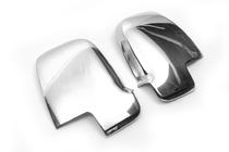 Mercedes Sprinter W907/W910 2018- Mirror Covers (2 pcs, Stainless Steel) Carmos - Turkish Stainless Steel photo 6