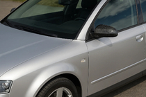 Audi A4 B6 2000-2004 Mirror Covers (2 pcs, Carbon) photo 1