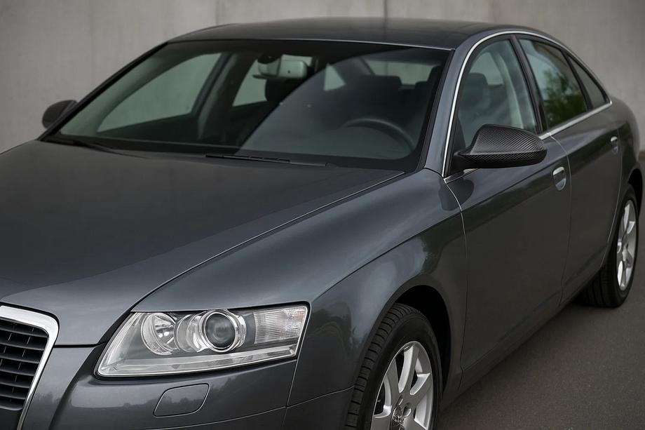 Audi A6 C6 2004-2011 Mirror Covers 2006-2008 (2 pcs, Carbon) Image