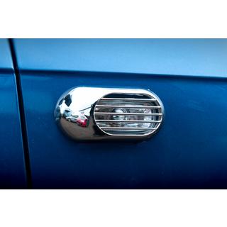 Oval Side Indicator Grille (2 pcs, ABS) Audi A3 2003-2012 photo 1