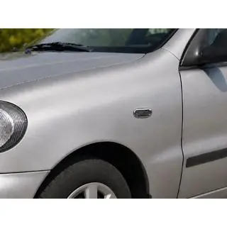 Oval Side Indicator Grille (2 pcs, ABS) photo 1