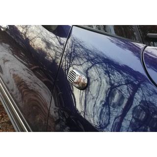 Oval Side Indicator Grille (2 pcs, ABS) photo 1