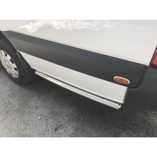 Side pipes behind rear wheel (2 pcs, stainless steel) photo 2