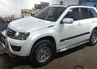 Suzuki Grand Vitara 2005-2017 Side Steps Premium (2 pcs, Stainless Steel) photo 3